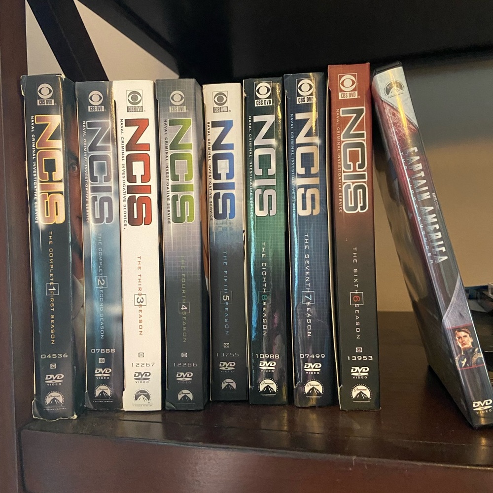 NCIS BUNDLE, plus Captain America dvd